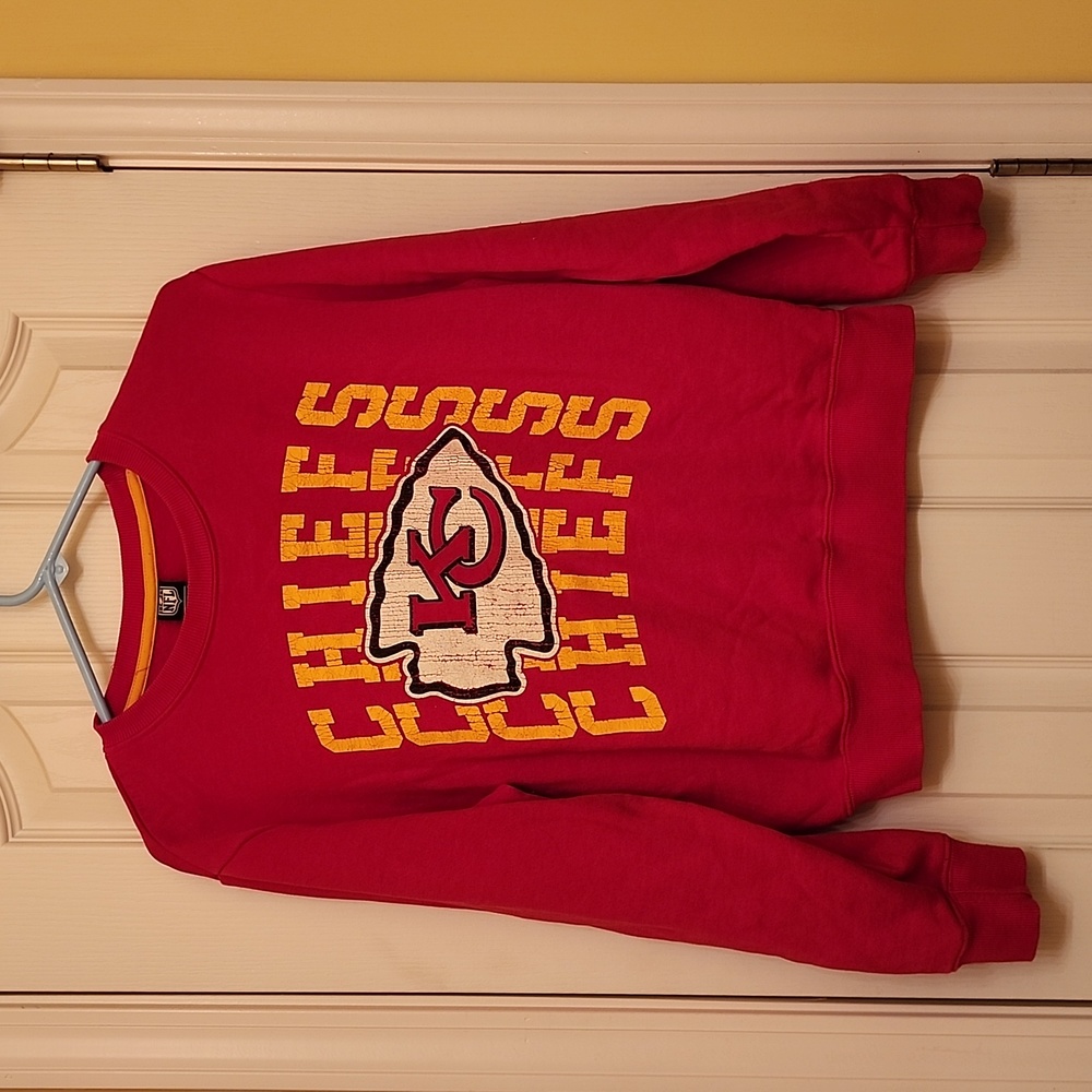 NFL Chiefs sweatshirt Sz M